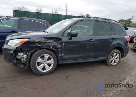 2015 Subaru Forester 2.5I Premium из США, поврежденный, VIN JF2SJADCXFH579283
